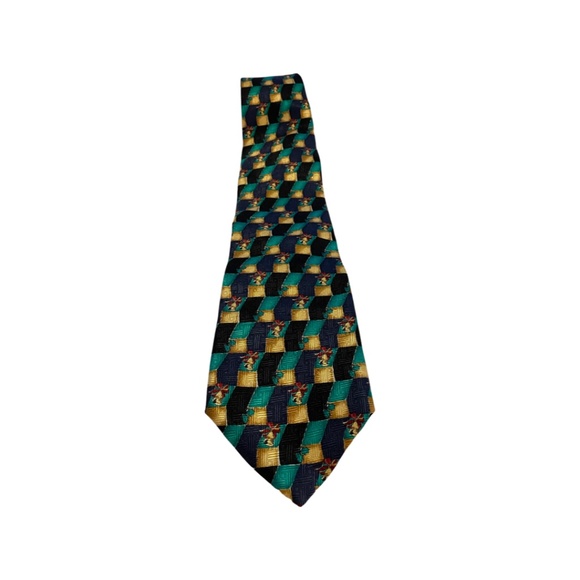 Christmas Bells Robert Talbott Tie - Picture 1 of 3